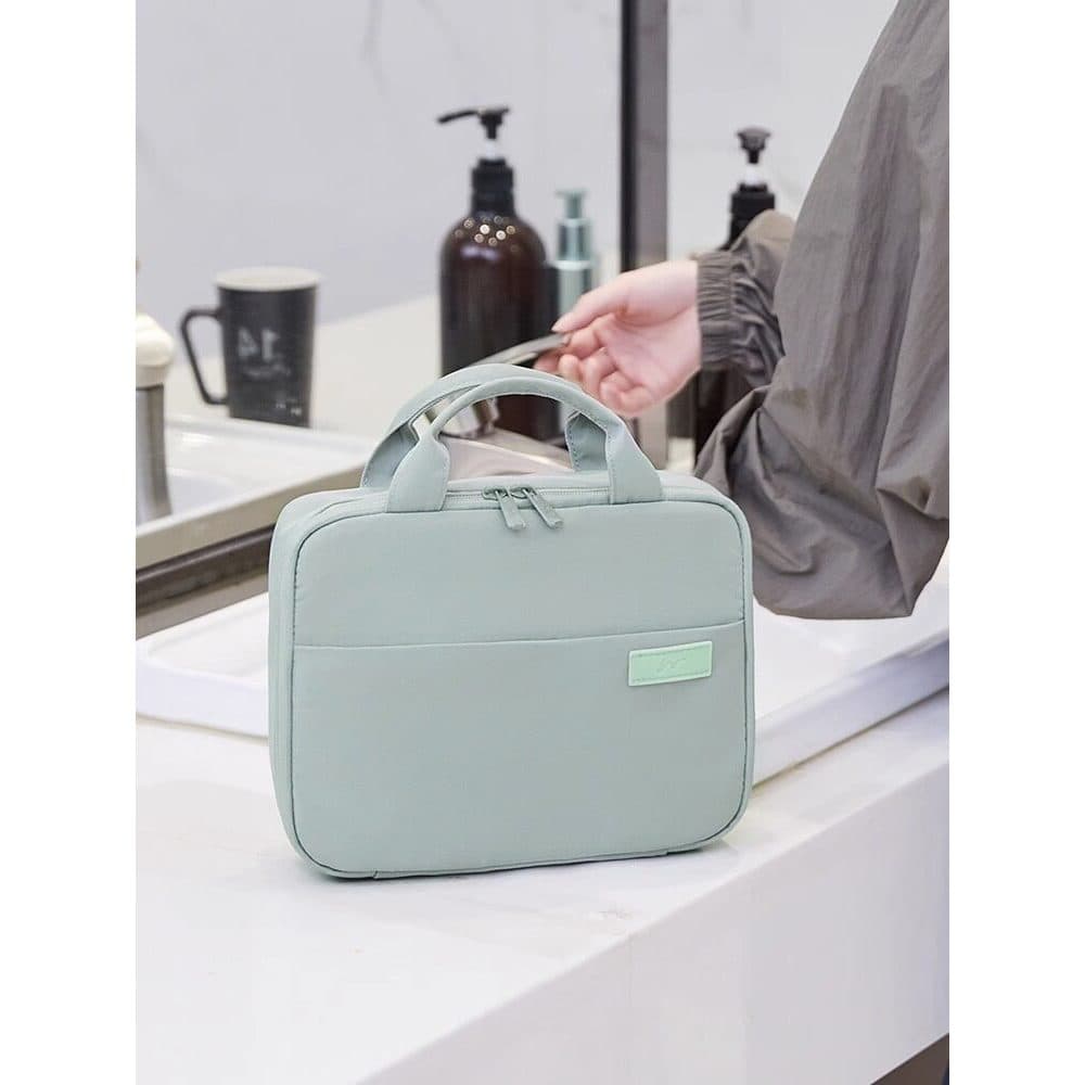 Bolsa cosmética feminina de grande capacidade 2024 novo estilo leve ferramenta útil de viagem à prova d'água bolsa de hi