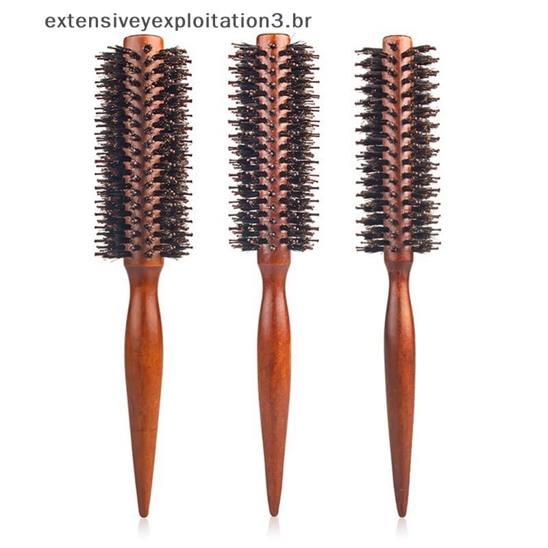 Escova de cabelo redonda antiestática EEBR.   S1YG
