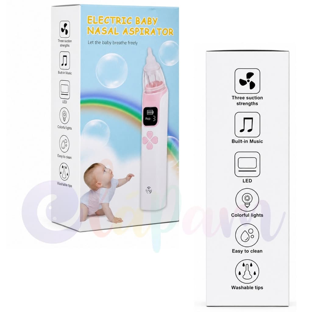 Aspirador nasal digital MX-699: tecnologia moderna para higiene respiratória infantil