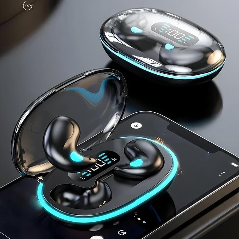 Fones de ouvido esportivos Bluetooth x55 de alta qualidade, fones de ouvido sem fio com cancelamento de ruído 2025, fone