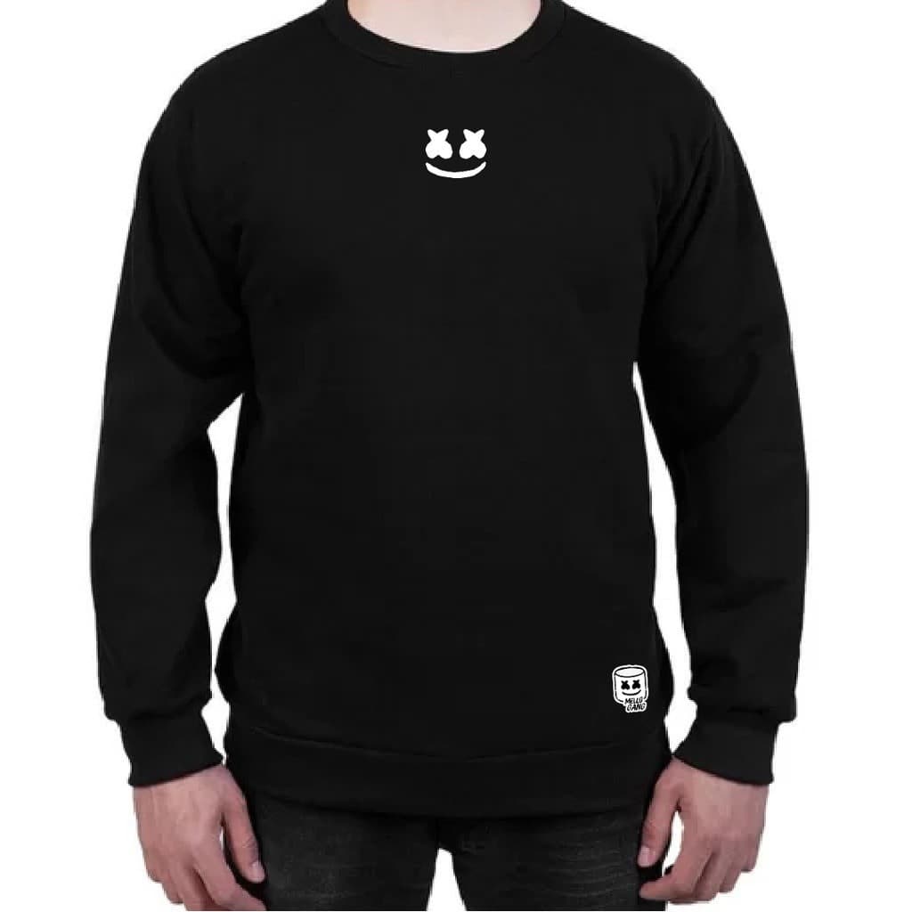 Blusa de Moletom Careca sem Capuz Flanelado DTF CARINHA Cores Envio Rápido