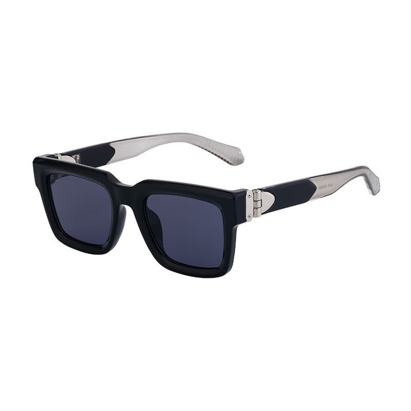 Óculos de Sol Vintage Masculinos, Óculos de Sol Quadrados com Proteção Solar, Óculos de Sol Femininos da Moda.