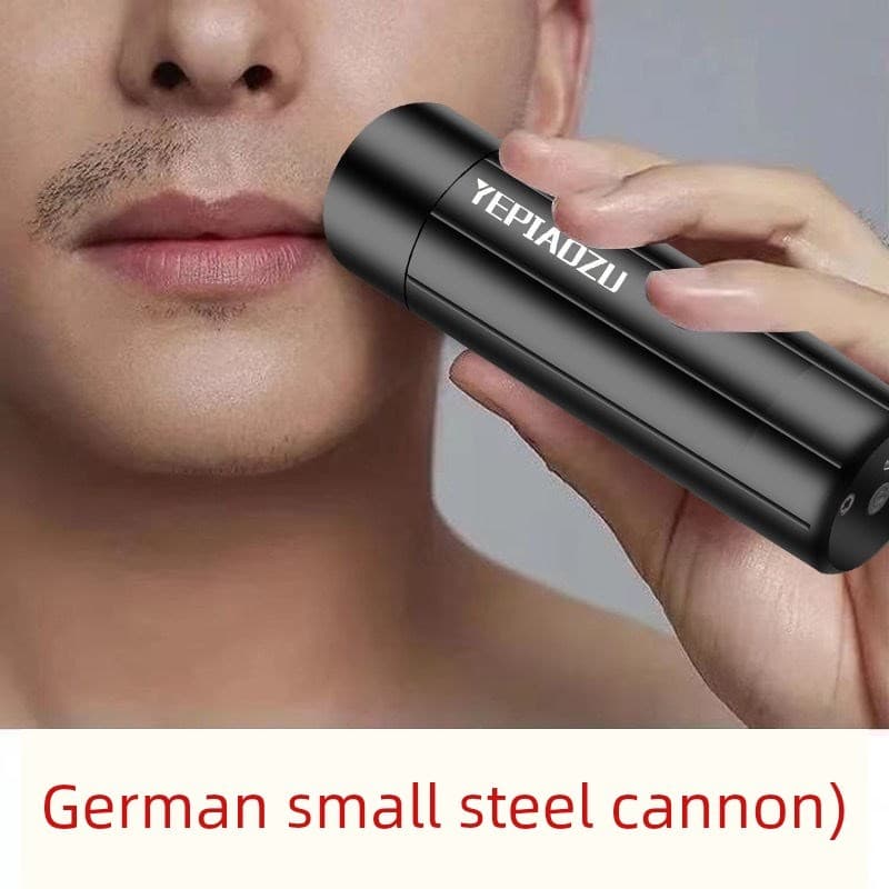 barbeador eletrico masculino Homens Mini Barbeador Elétrico Aparador de Barbear Automático Portátil Portátil Jovem Faca