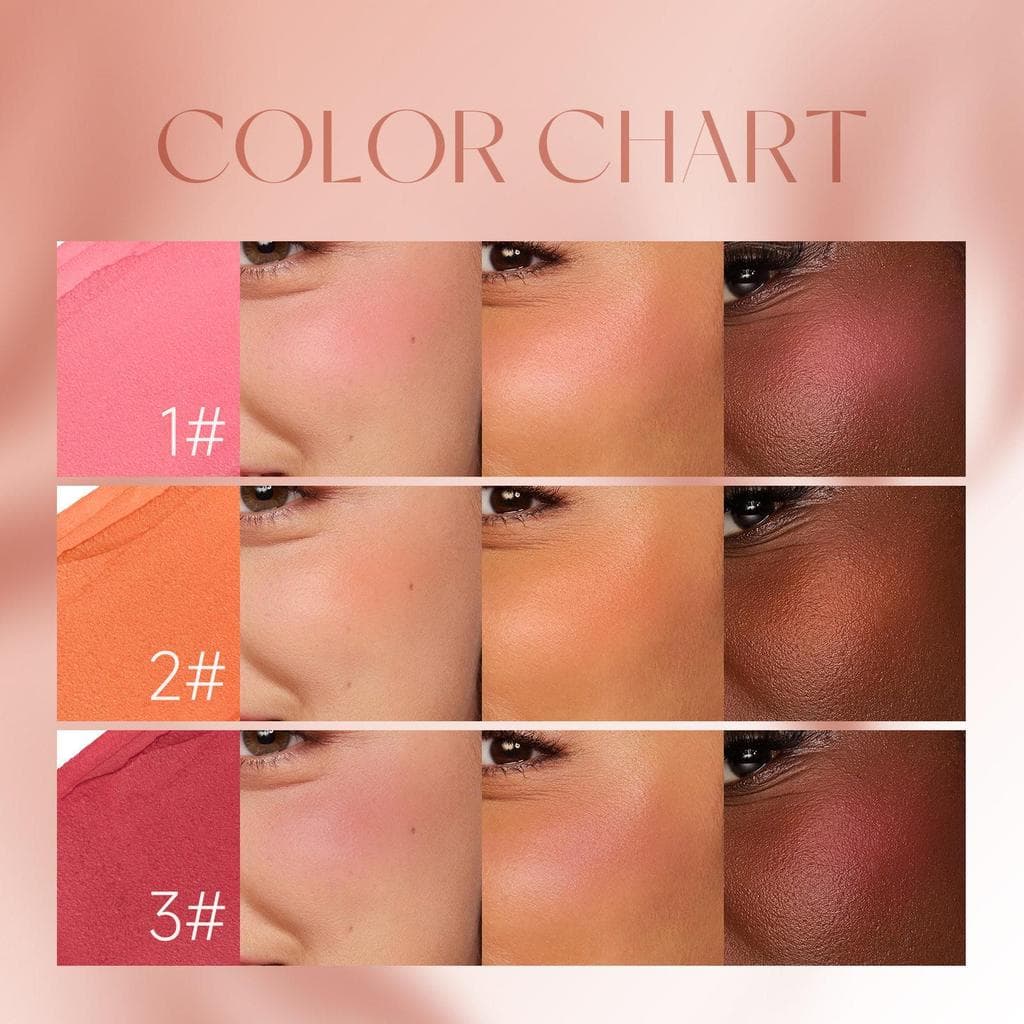 Genuíno Multi-Purpose blush vara de alto valor europeu americano maquiagem sólida Rouge blush creme estilo coreano Natur
