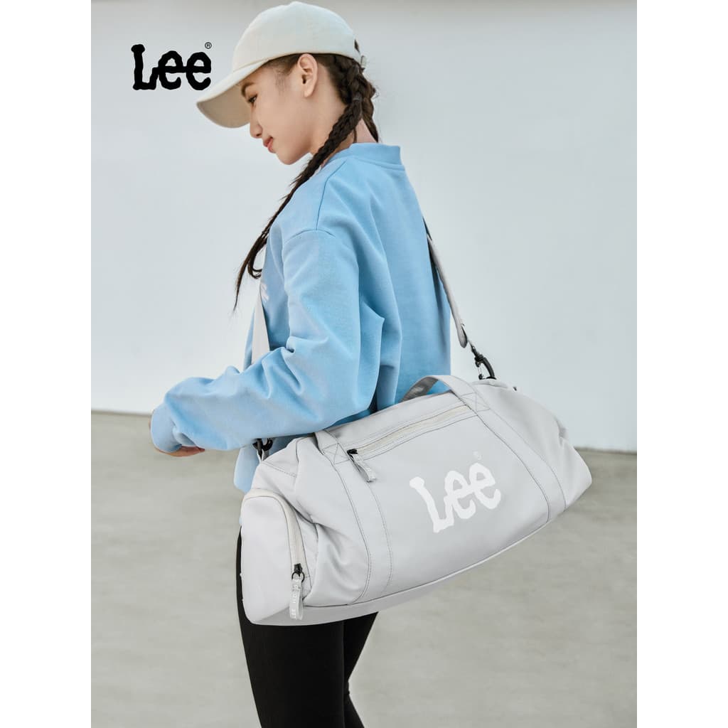 Lee bolsa de viagem portátil feminina, separação seca e molhada, natação, esportes, academia, grande capacidade, viagem