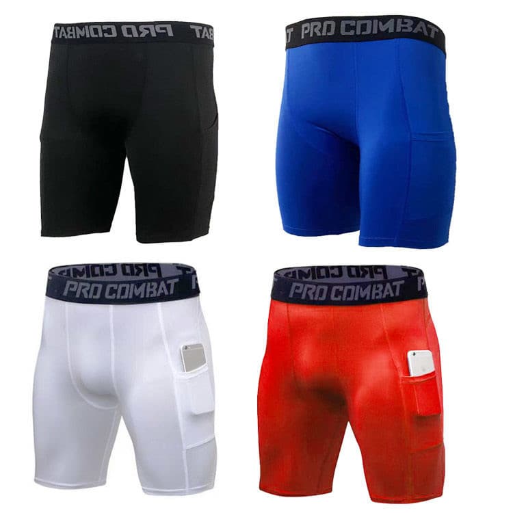 High-End esportes calças de treinamento de alta elasticidade correndo pista campo Leggings futebol Shorts de cinco ponto