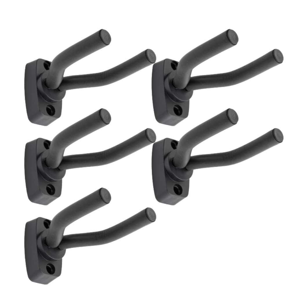 Kit 5 Suporte de Violão Musical Ajusta Violão Ukulele Cavaco De Parede