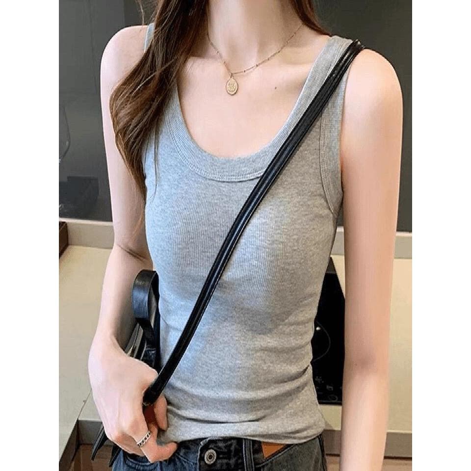 Camisola feminina 2026 novo estilo roupa interior primavera outono senhoras fino-ajuste bela capa traseira seios sem man