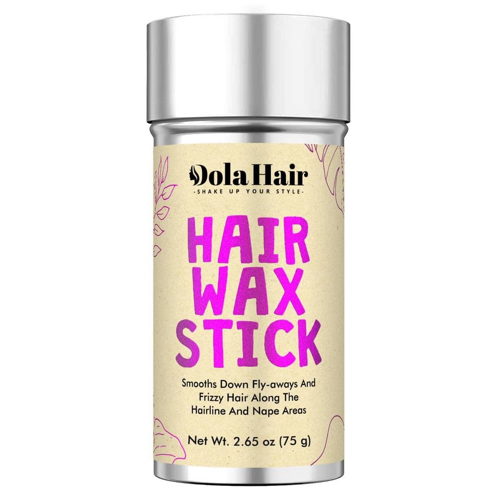 Bastão de Cera para Cabelo Dolahair - Pomada para Controle de Fios Rebeldes e Estilização para Crianças, Mulheres e Home