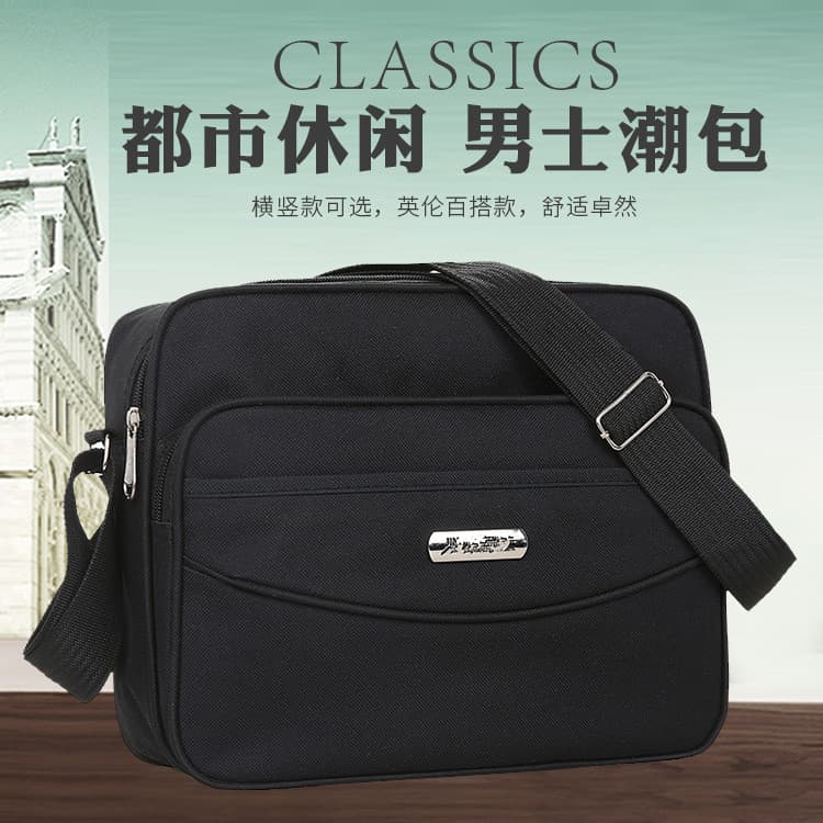 Do negócios bolsa de lona venda bolsa de ombro japonês coreano masculino feminino saco Do mensageiro Oxford pano novo es