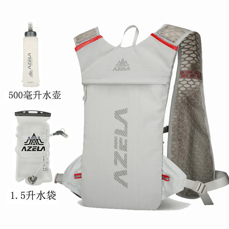 Cross Country correndo mochila das mulheres dos homens Ultra-leve maratona saco de água mochila 5L caminhadas esportes d