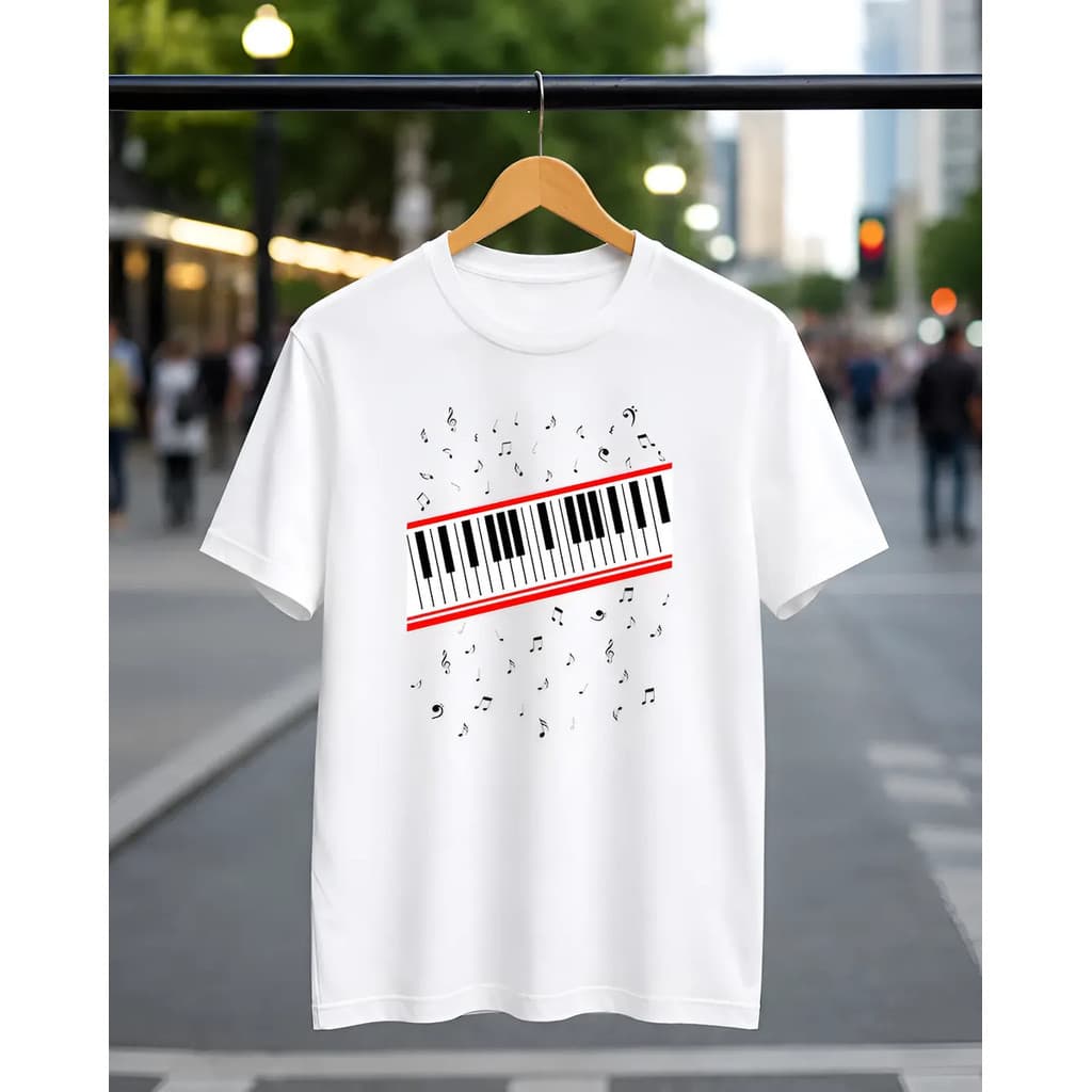 Camisa Camiseta Famosas Tecla Piano Beat It Michael Jackson