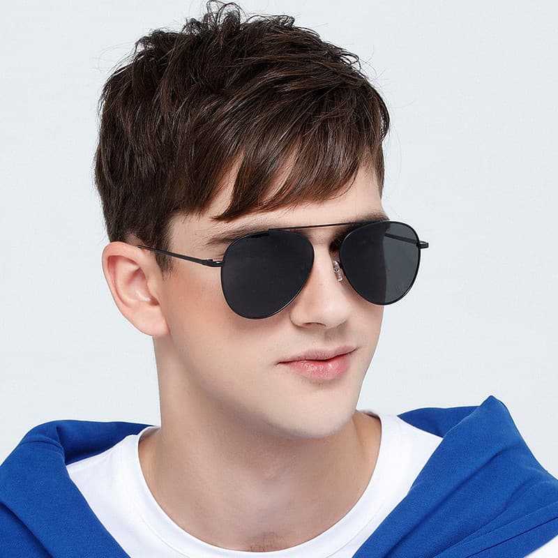 2024 novo estilo colorido óculos de sol masculino condução óculos de sol sapo piloto clássico reflexivo óculos feminino