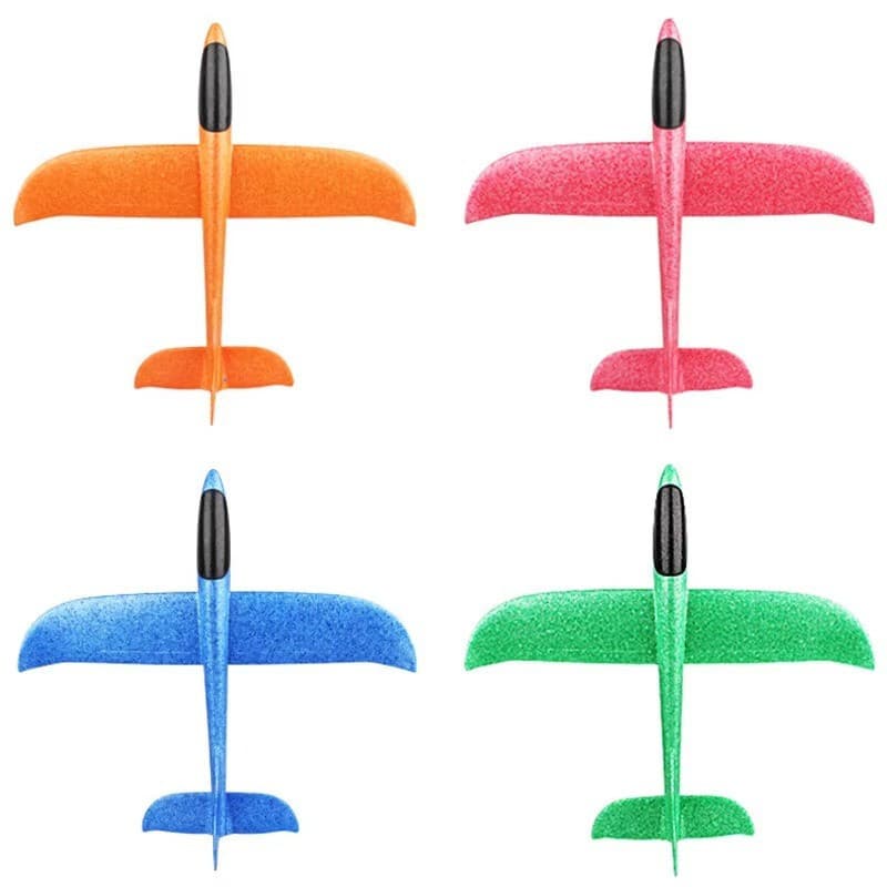 49CM Mão Jogar Livre Voar Planador Aviões Modelo De Espuma EPP Breakout Aeronaves Jogo De Festa Crianças Diversão Ao Ar