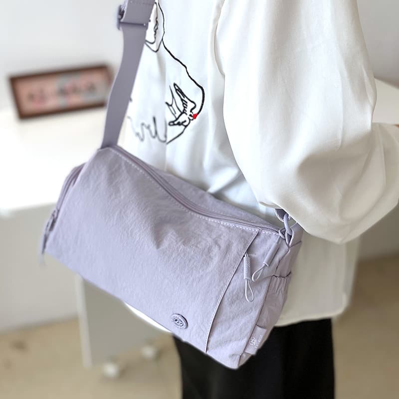 Bolsa de travesseiro leve feminina bolsa de ombro 2026 novo estilo grande capacidade All-Match diário saco do mensageiro