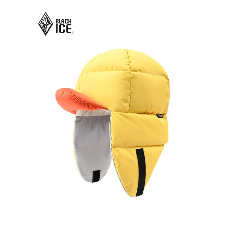 Preto gelo ao ar livre veludo Lei Feng chapéu masculino feminino chapéu esportivo quente para baixo chapéu de inverno An