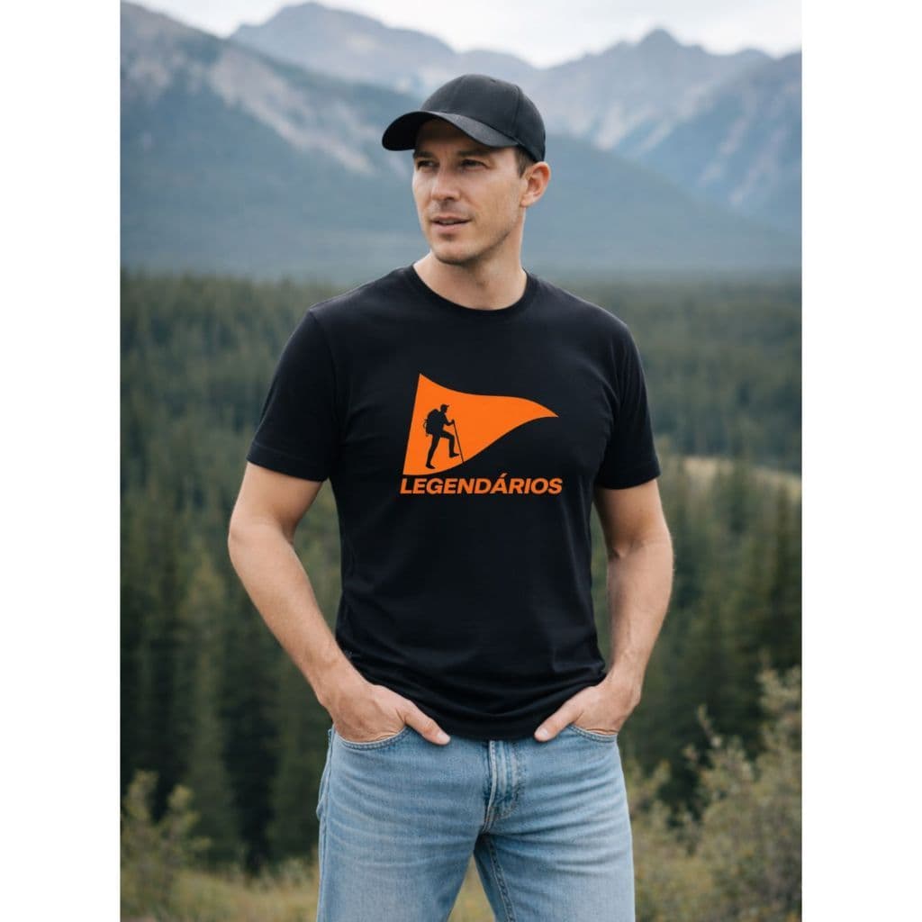 Camiseta Legendários Grupo Evangelico Cristão Resiliência Fé Sabedoria 100% Algodão Envio Imediato