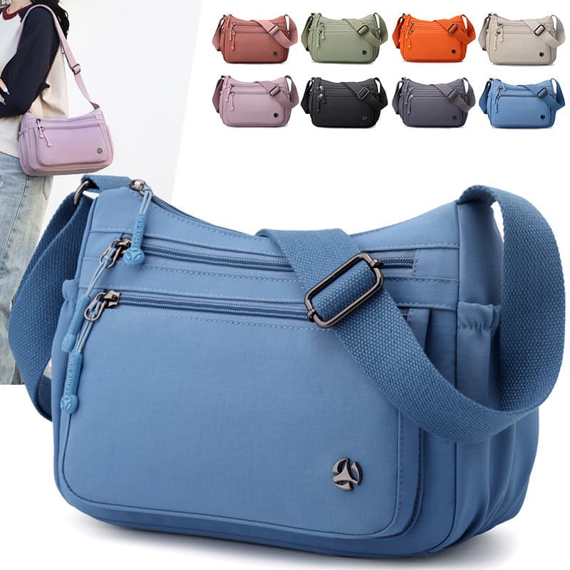 Oxford pano senhoras saco do mensageiro novo estilo pano de náilon meia-idade idosos bolsa de ombro lona Mo