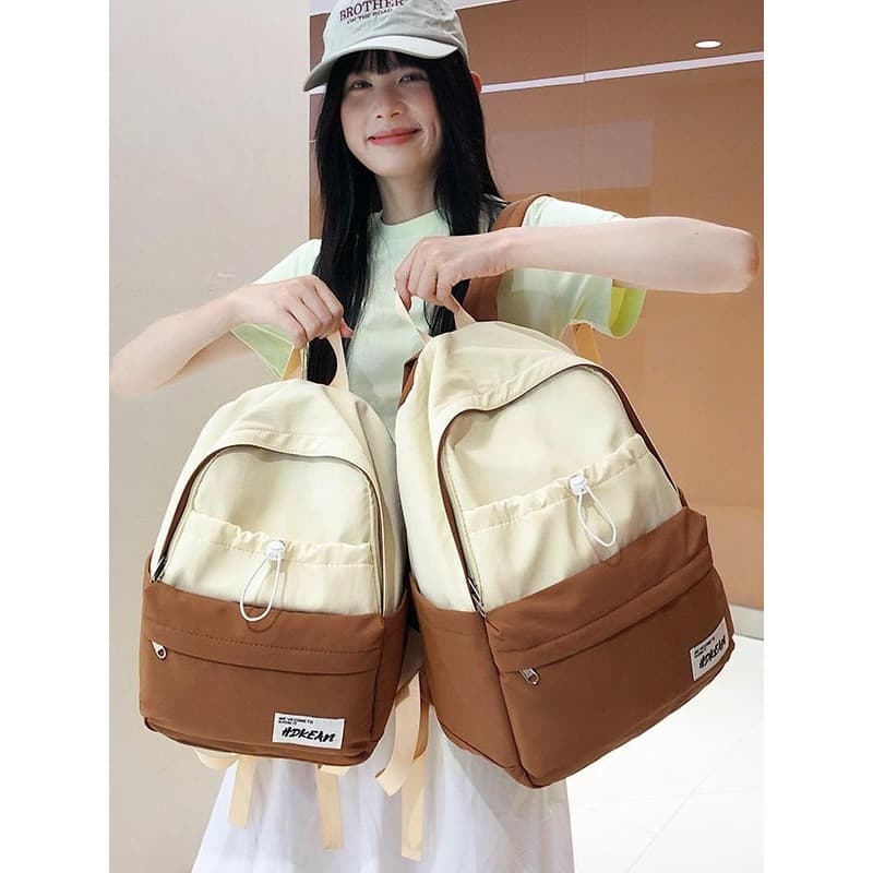Mochila escolar feminina para estudantes do ensino fundamental 2025 Novo estilo Alunos do ensino médio Estudantes univer