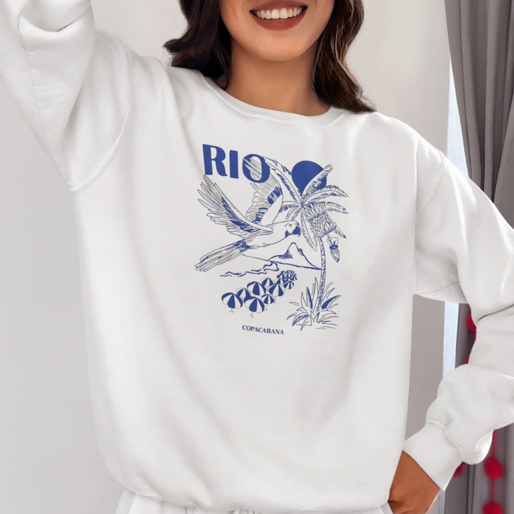 Moletom Feminino Estampa Delicada Fofa Moletim Blusa Frio Suéter Envio Imediato