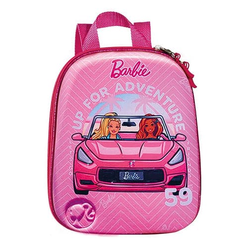 Mochila Infantil Barbie Conversível Tamanho P - Rosa MAX TOY Brinquedo Educativo Criança Presente Diversão