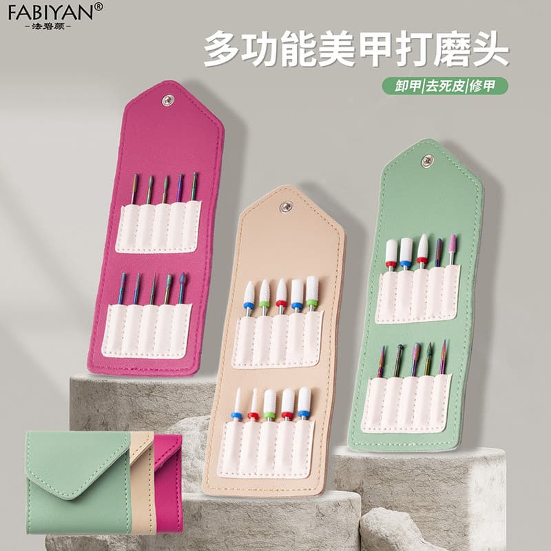 Cabeça de polimento para Manicure, Kit de remoção de unhas, remoção de broca, remoção de pele morta, aço de tungstênio,