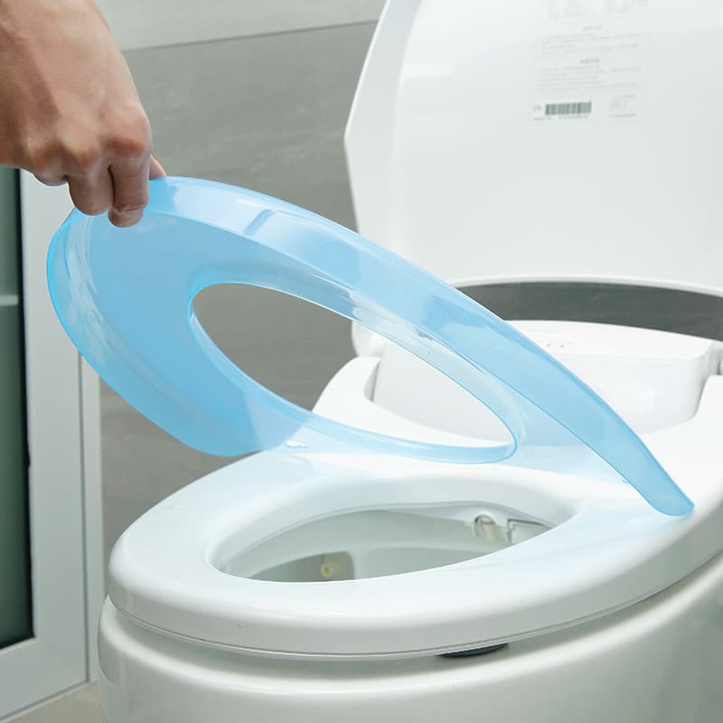 Almofada de assento de vaso sanitário de plástico Almofada de assento de vaso sanitário Quatro estações Capa de vaso san