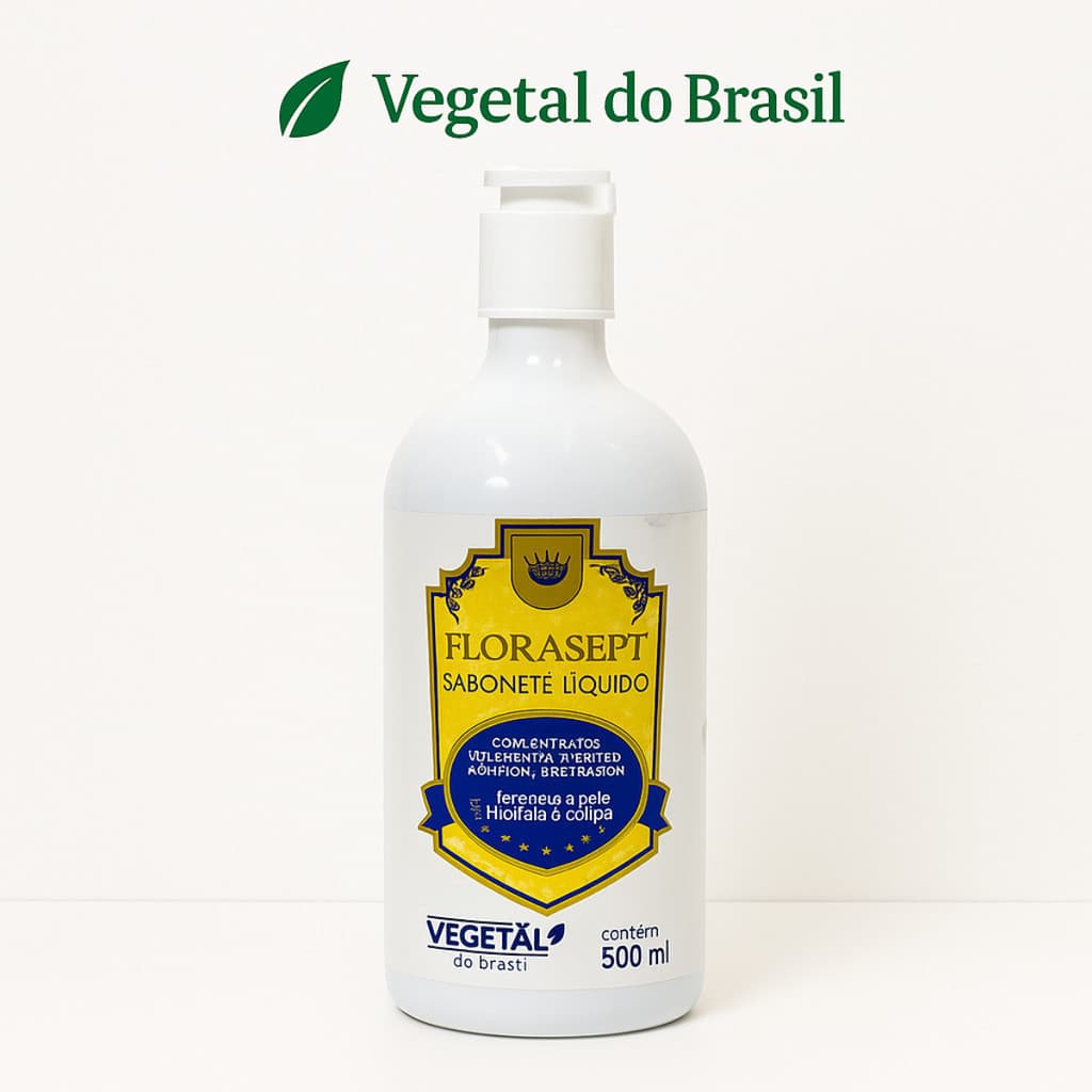 Sabonete Líquido Florasept – 500 ml | Vegetal do Brasil
