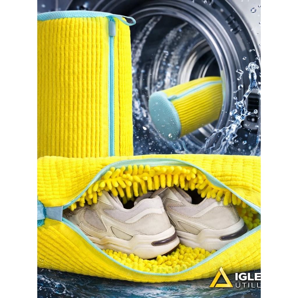 Saco para limpeza de sapatos na máquina de lavar