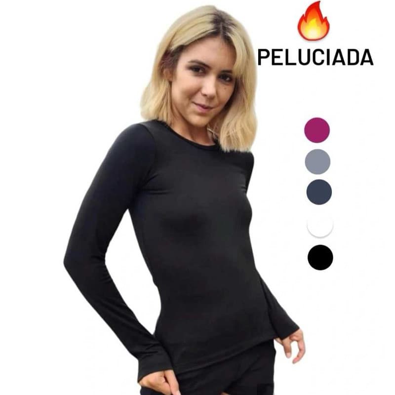 Camisa Térmica Camiseta Proteção Uv 50+ Solar Unissex Feminina Segunda Pele Frio e Calor