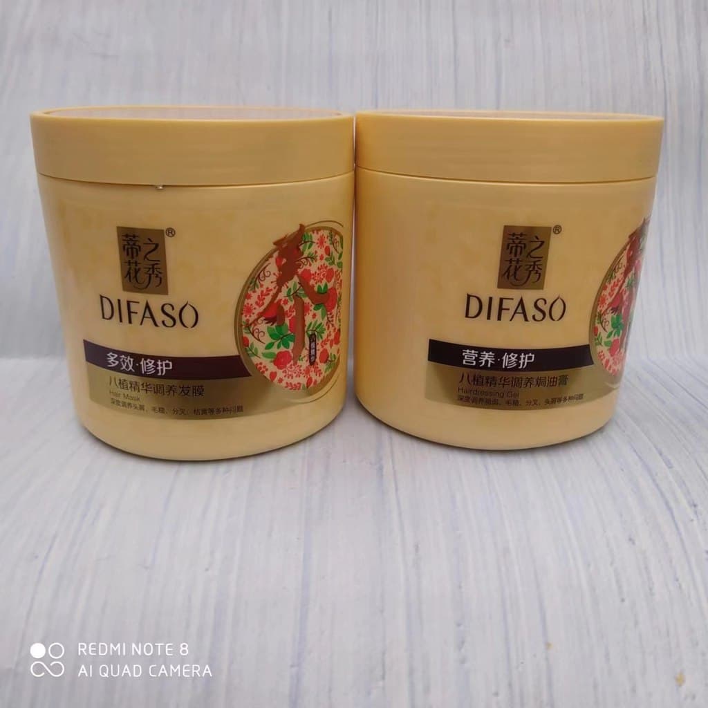 Compre um e ganhe um grátis Jacquard Show Oito Essência de Plantas Pomada Nutritiva Assada Condicionador Reparação de Fr
