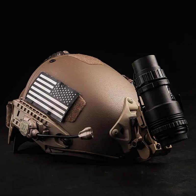 Ventilador militar AirFrame capacete americano AF tático réplica Spartan CS campo combate capacete dois em um