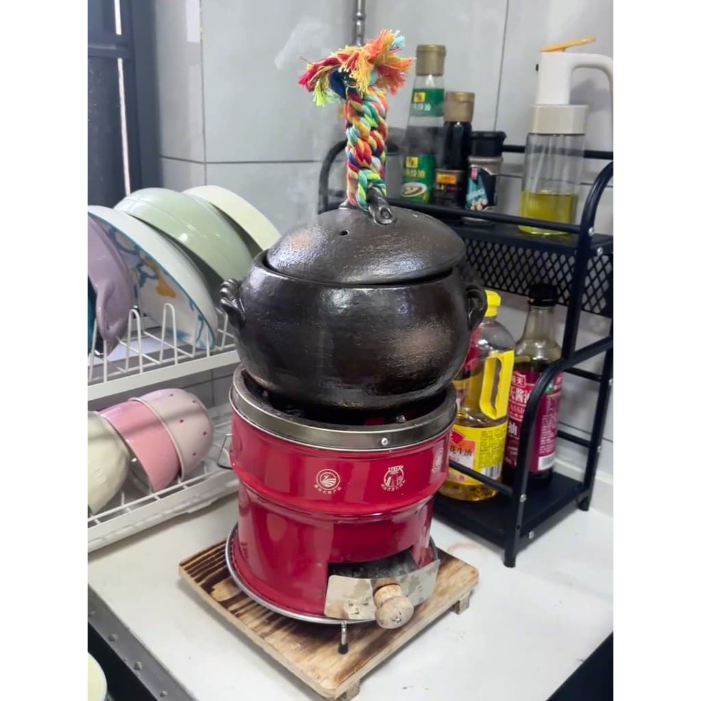 Importado do japão Wangu panela de argila torrada caçarola pote de argila cozido rápido panela de arroz panela de sopa m