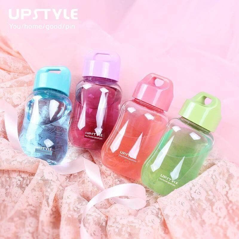 Mini pequeno copo de água de plástico criativo bonito portátil cintura pequena presente para crianças 180ml
