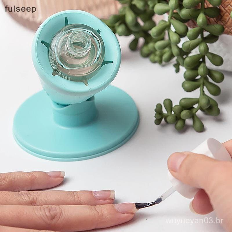[fulseep] Suporte De Silicone Para Esmalte De Unha , Garrafa De Arte Em Unhas , Faça Você Mesmo , Salão De Beleza , Aces