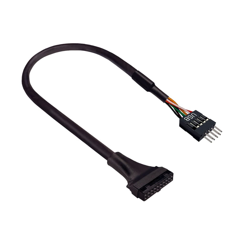 Adaptador Usb 3.0 19 Pinos Macho para Usb 2.0 9 Pinos Macho