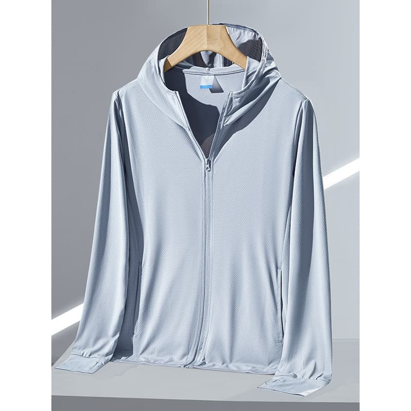 Roupas de proteção solar de seda gelada masculinas 2026 ferramentas masculinas verão proteção ultravioleta respirável ja