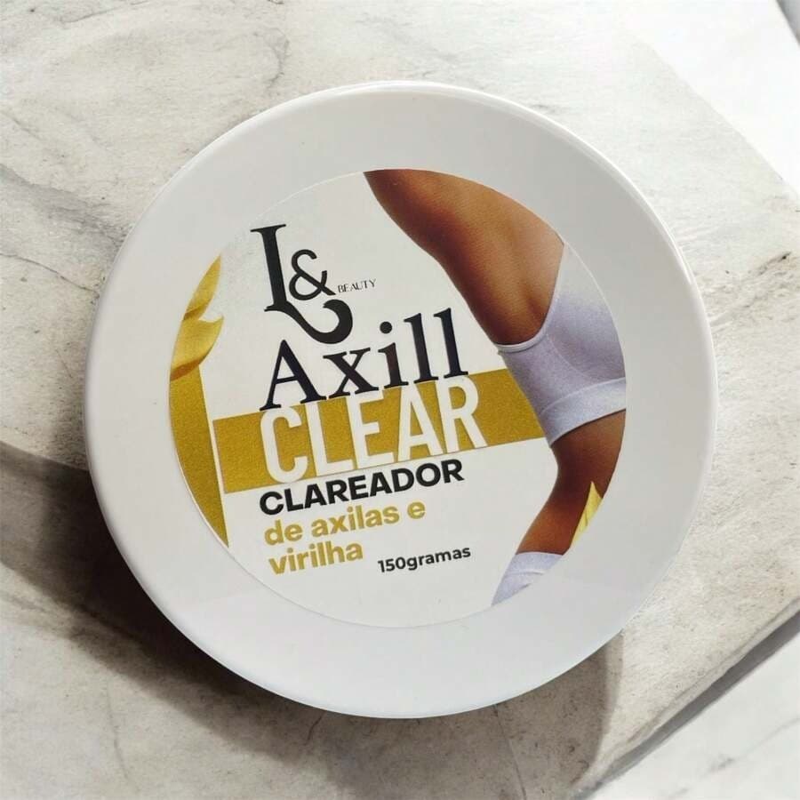 Creme Clareador Para Pele Axilas Virilha Com Dolomita 150g - L&Beauty