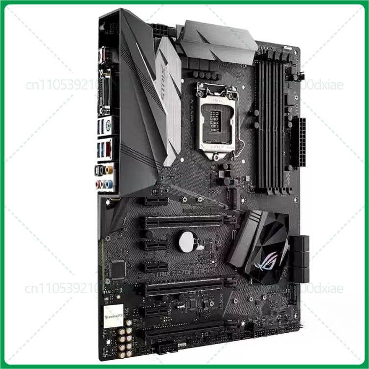 Usado Para Asus ROG STRIX Z270-F GAMING Desktop Placa-Mãe Soquete LGA 1151 i7 i5 i3 Z270 DDR4