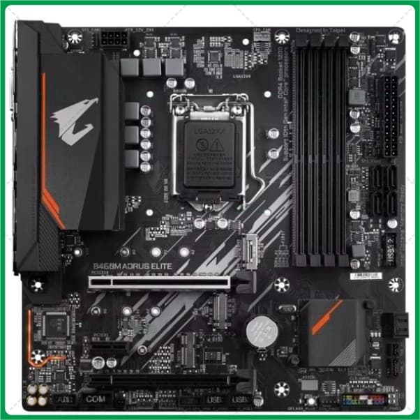 Placa-Mãe Gigabyte B460M AORUS ELITE , Usada Para B460 LGA 1200 DDR4 , Suporte Core De 10a Geração