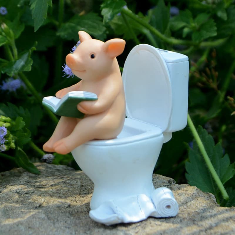 Bonito Piggy ornamentos feitos à mão meninos bonito banheiro menina coração zodíaco decoração aniversário Tanabata Festi