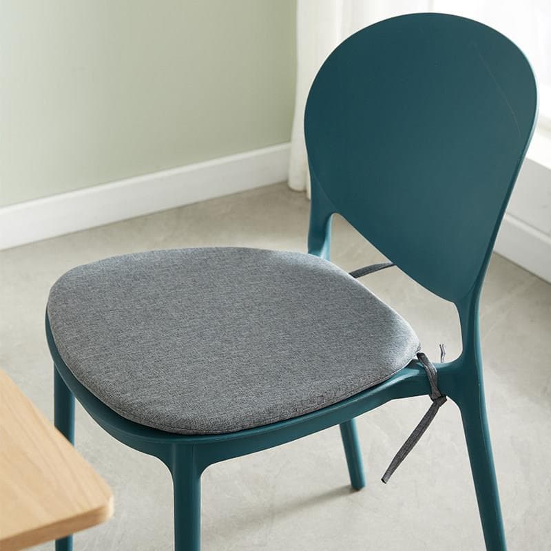 Almofada de cadeira de jantar de plástico Almofada de cadeira doméstica Almofada de cadeira de mesa de jantar Nordic Sim