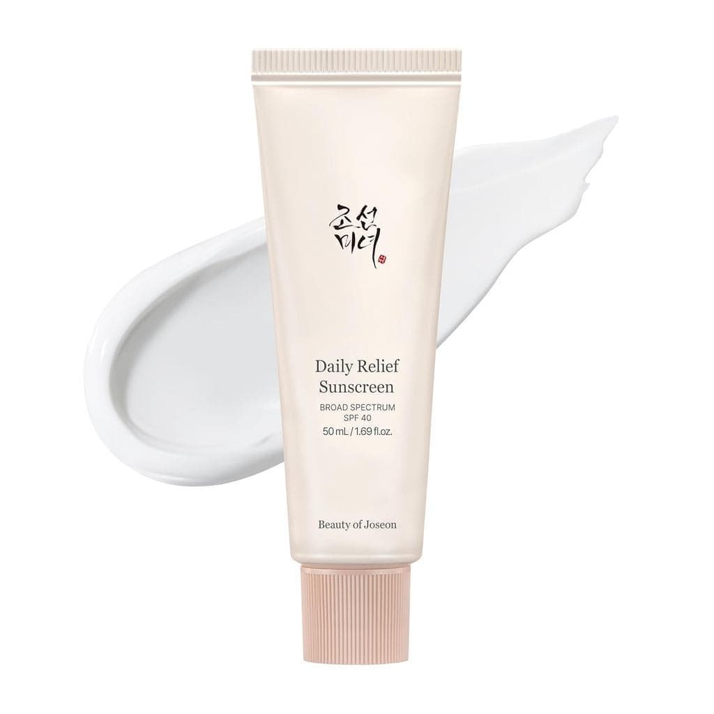Protetor solar facial calmante de uso diário, possui função de proteção solar de amplo espectro, FPS40, produtos coreano