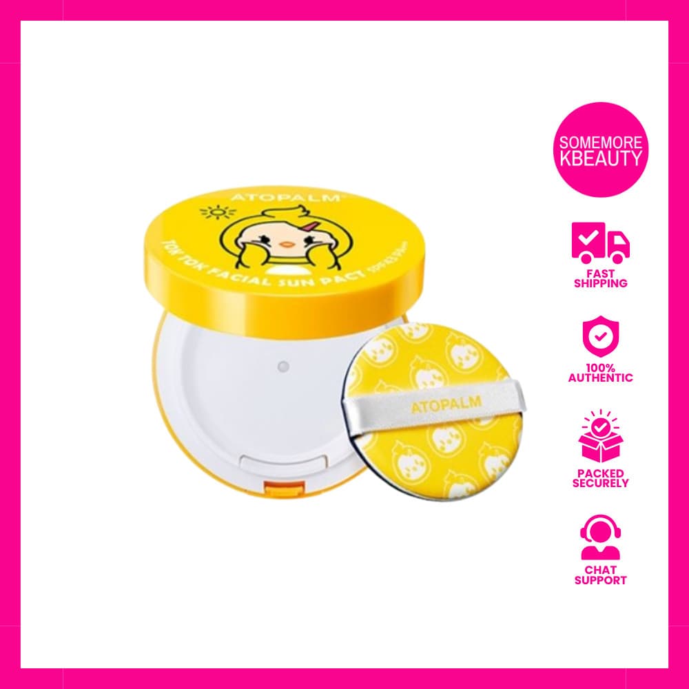 ATOPALM TOK TOK Protetor Solar Facial em Pó SPF43 PA+++ 15g