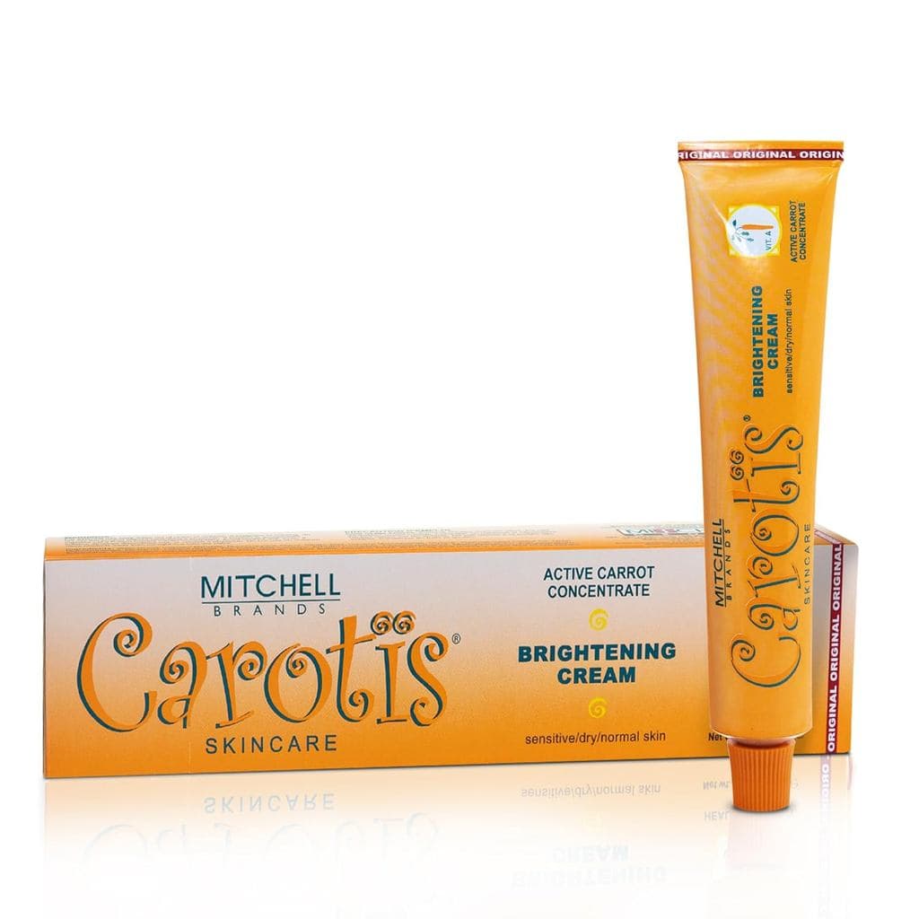 CAROTÏS, Creme Clareador de Pele |   1,7 fl oz / 50 g |   Ajuda a remover pigmentos em: rosto, joelhos, corpo, axilas e