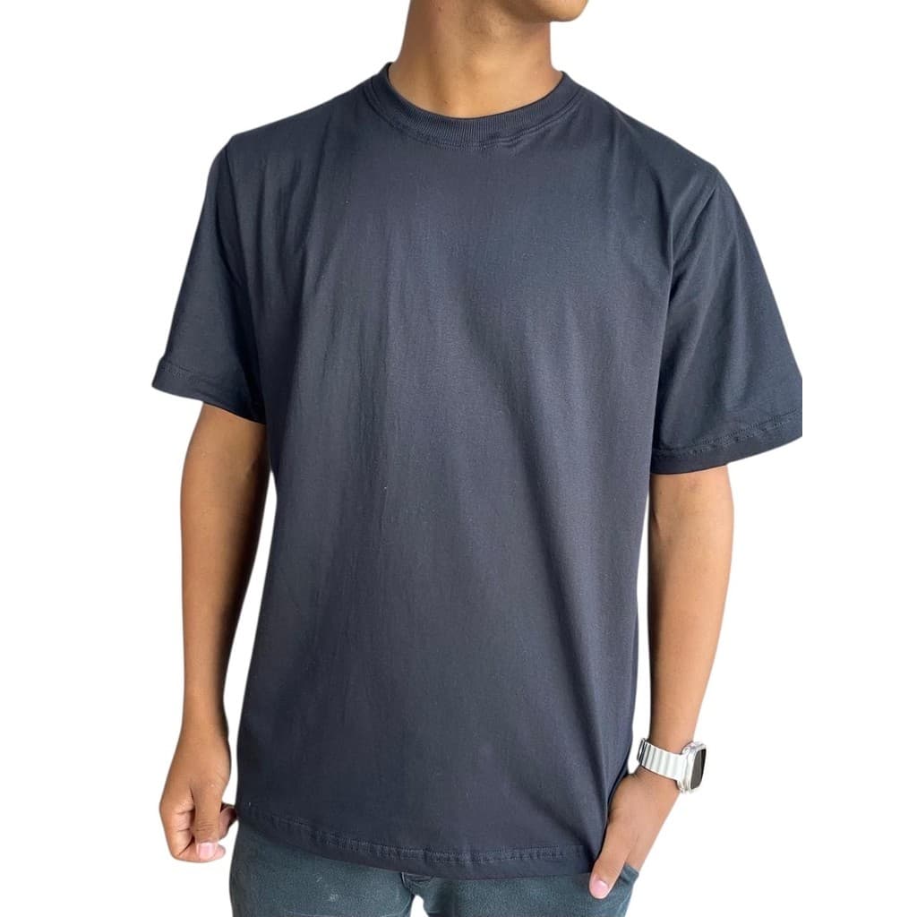 KIT3 Camiseta Básica Regular Masculina 100% Algodão Conforto Normal T-Shirt