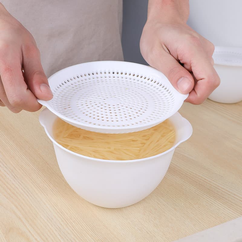 SANADA japão importado casa cesta de lavagem vegetal pequena placa frutas lavagem legumes drenagem cesta peneira lavagem