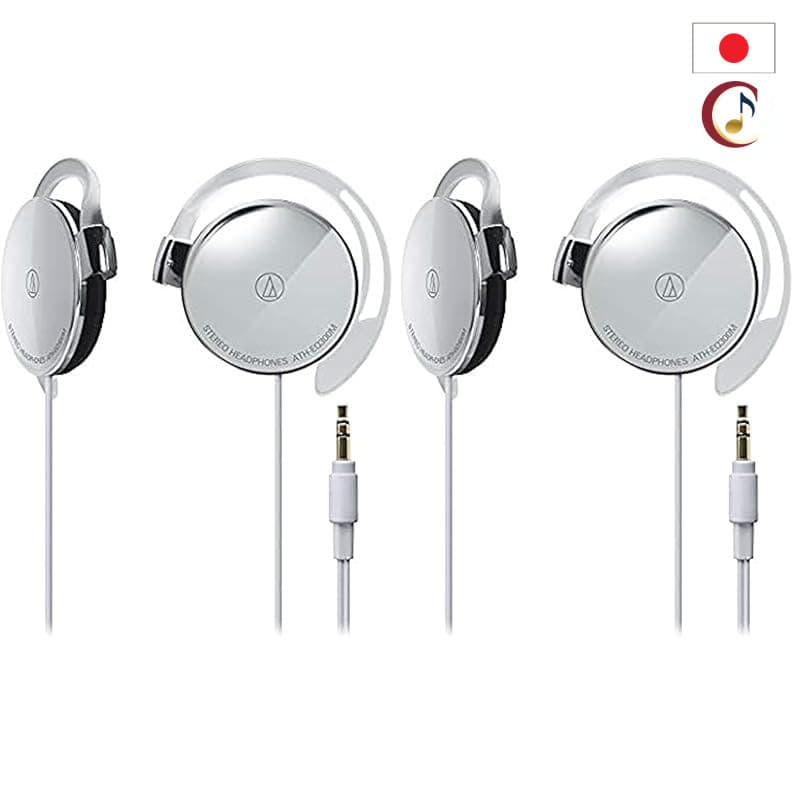 Audio-Technica ATH-EQ300M Wired Clip-On Ear-Fit Headphones (Multiple Colors)/From Japan /100% Authentic Guaranteed
