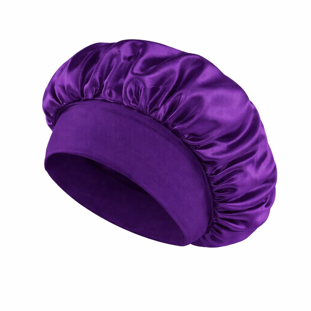 Touca de Cetim Anti Frizz para Dormir Proteção Noturna Cabelo SEMPRE SEM FRIZZ
