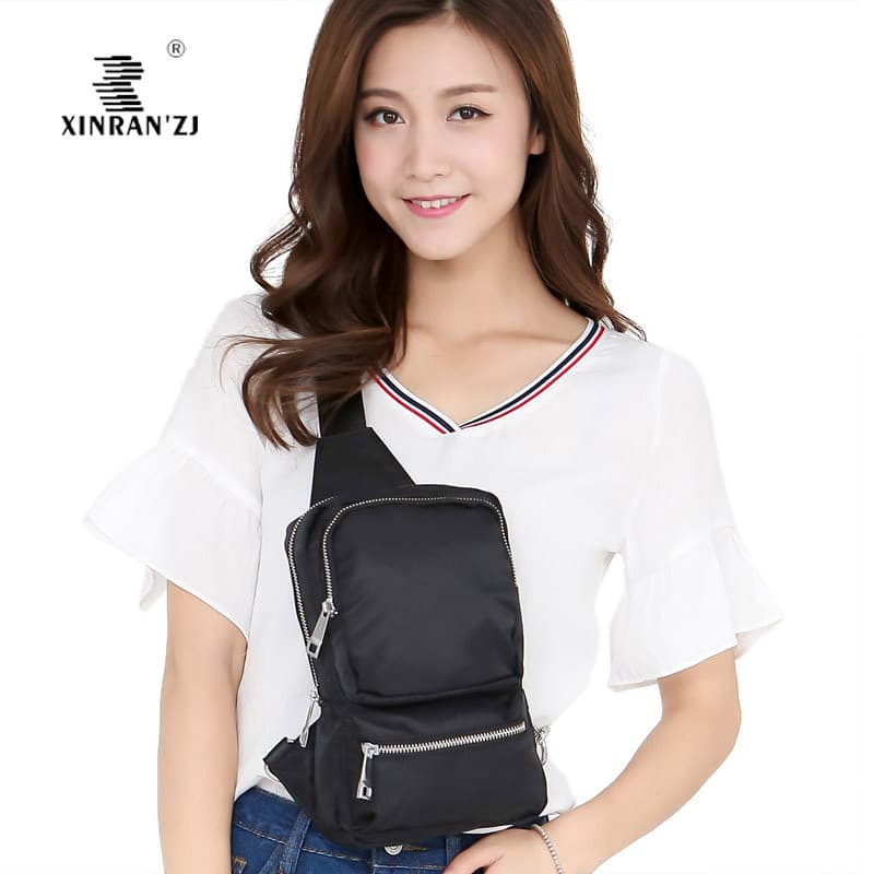 X XINRAN 'ZJ Multi-Bolso Fat Girl Portátil Viagem Esportes Alça de Ombro Longa Ajustável Ombro Esquerdo Direito Bolsa de
